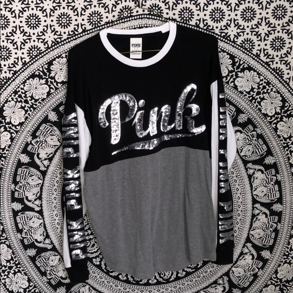 Long-sleeve PINK t-shirt